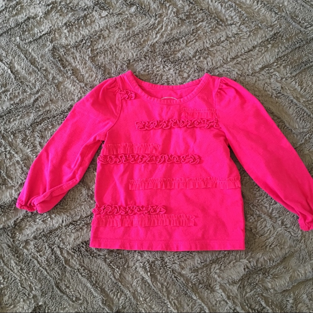 Lot of Toddler Girl Long Sleeve Tops 2T / 24 mo - Picture 5 of 6